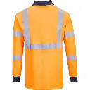 PORTFR76 - Polo résistant à la flamme avec norme RIS - Orange(2).webp