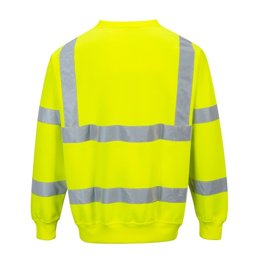 Sweat-shirt haute visibilité col rond – Portwest B303