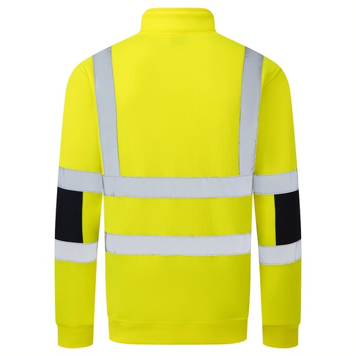 Sweat-shirt haute visibilité tricot col zippé – Portwest B314