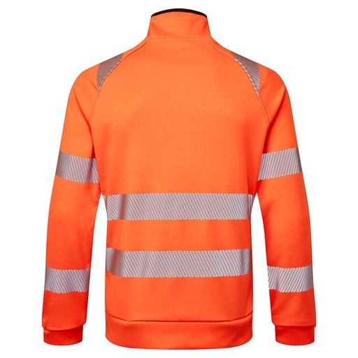 Sweat-shirt haute visibilité zippé col cheminée DX4 – Portwest DX477