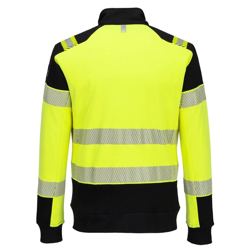 Sweat-shirt ignifugé haute visibilité zippé PW3 – Portwest FR717