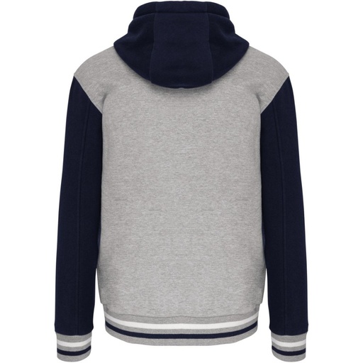 Veste college à capuche « Teddy » – Kariban K4003