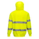 PORTB304 - Sweatshirt Haute Visibilité à capuche - Jaune(2).webp