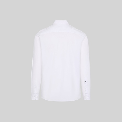 Chemise unisexe Épaulettes manches longues élasthanne – Gary's 260008