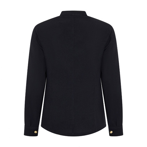 Veste femme mao noir bouton Doré – Gary's 963200