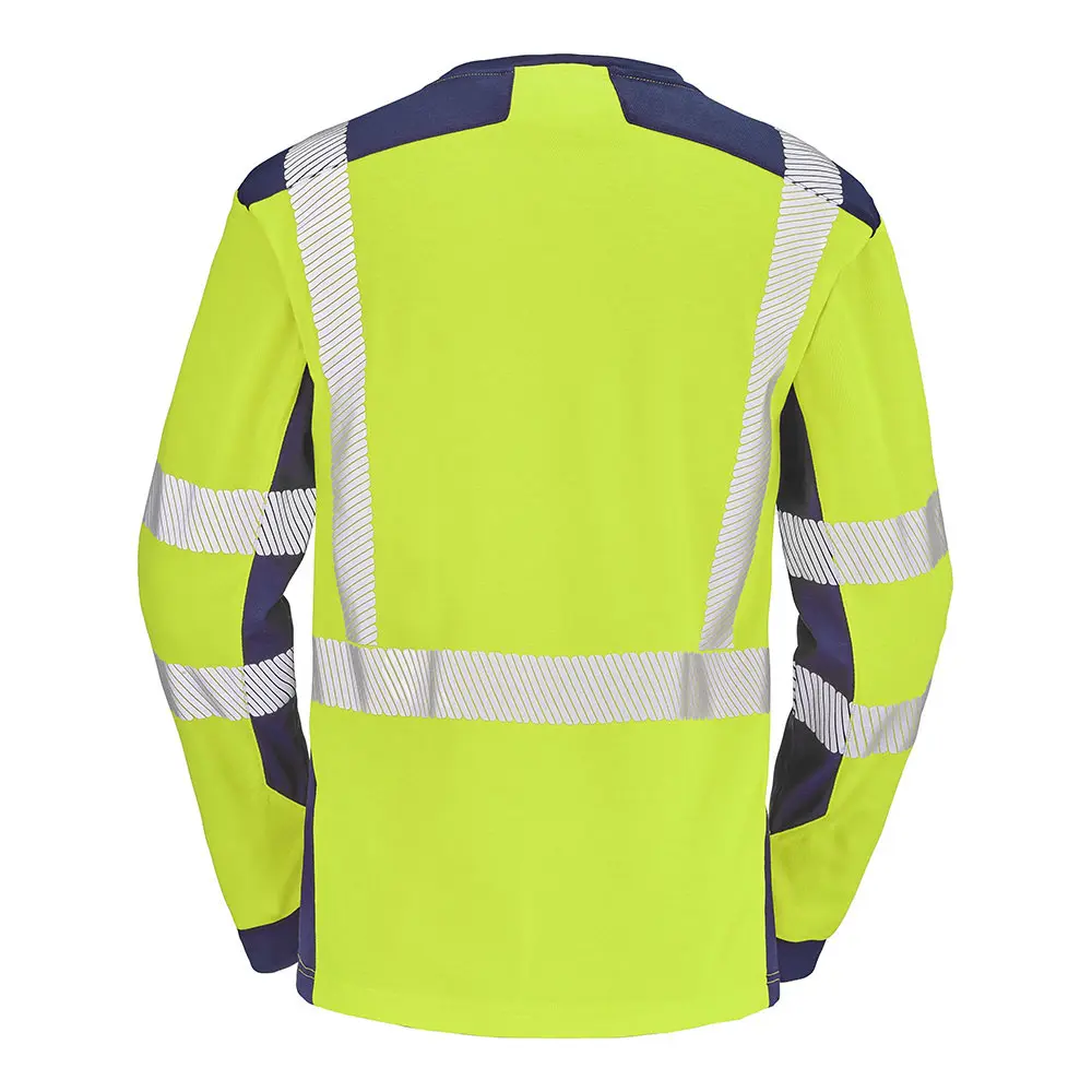 CEP9T85 - T-shirt manches longues Fluo Safe XP - JauneMarine(2).webp
