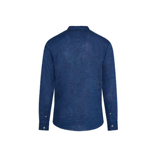 Chemise homme Lin/coton col mao Tiwi – Gary's 210007