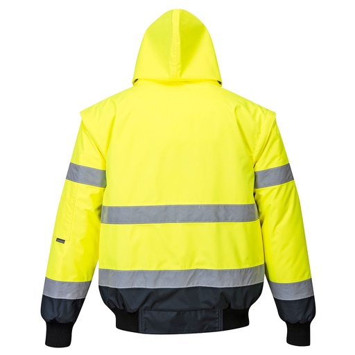 Blouson bomber 3-en-1 haute visibilité contrasté – Portwest C465