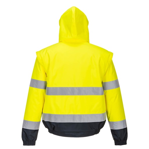 Blouson bomber 2-en-1 haute visibilité – Portwest C468
