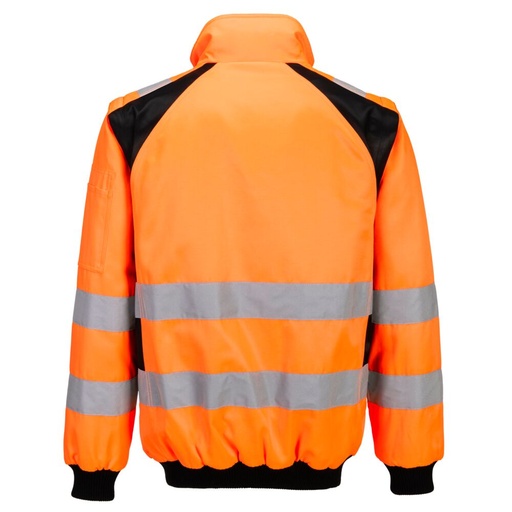 Blouson bomber haute visibilité polycoton éco – Portwest CD898