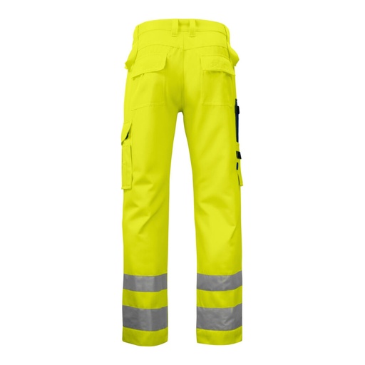 Pantalon de travail renforcé haute visibilité EN ISO 20471 classe 2 coupe moderne – ProJob 646532