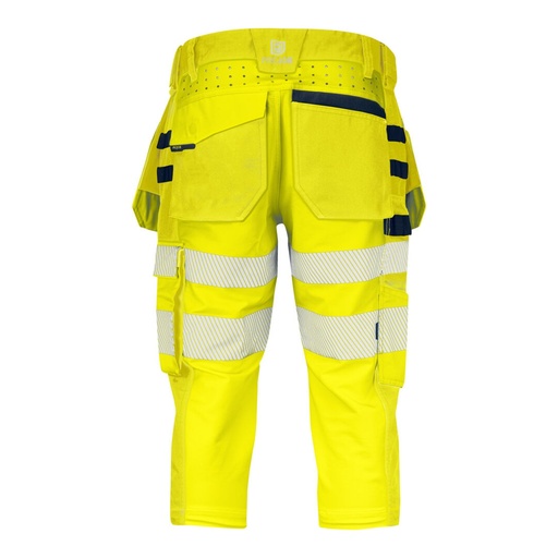 Pantalon 3/4 de travail avec poches flottantes haute visibilité EN ISO 20471 classe 2/1 – ProJob 646577