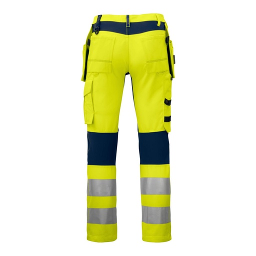 Pantalon avec renforts et poches flottantes haute visibilité EN ISO 20471 classe 2 – ProJob 646513