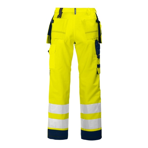 Pantalon avec renforts et avec poches flottantes haute visibilité EN ISO 20471 classe 2 – ProJob 646506