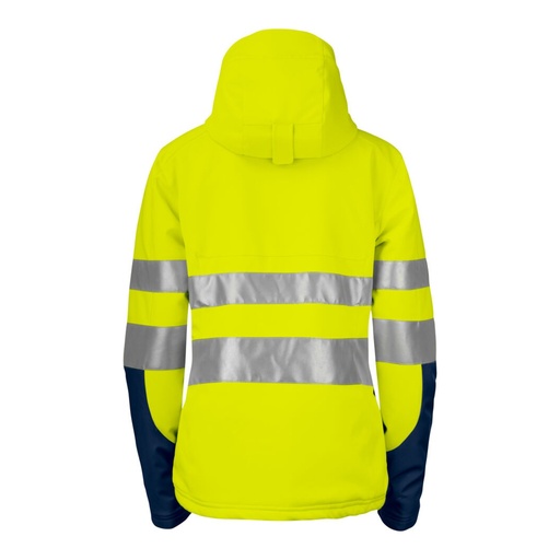 Veste softshell doublée femme haute visibilité EN ISO 20471 classe 3/2 – ProJob 646424