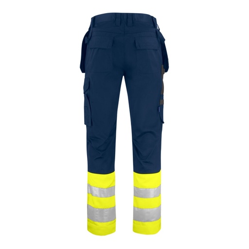 Pantalon avec poches flottantes haute visibilité EN ISO 20471 classe 1 coupe moderne – ProJob 646534