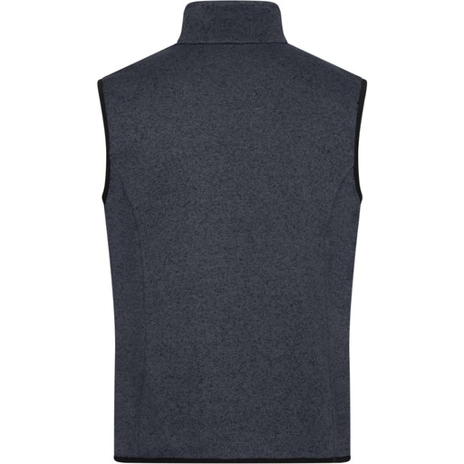 Gilet polaire tricoté col montant homme – Daiber JN 774