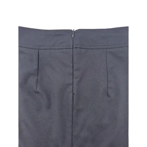 Jupe droite style crayon bleu marine