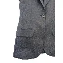 Blazer femme gris côté.webp