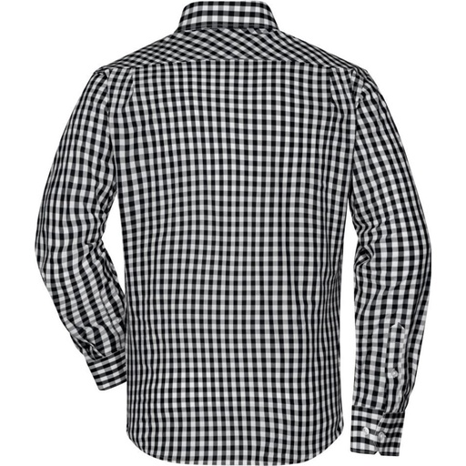Chemise popeline à carreaux manches longues – Daiber JN 617
