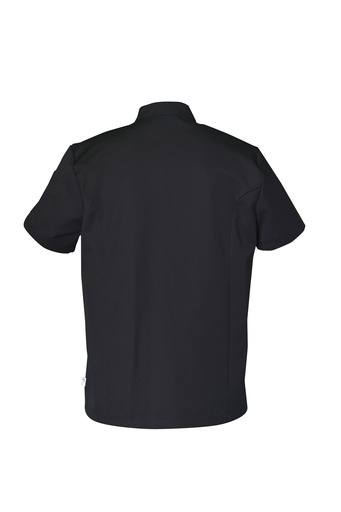 Veste de cuisine mixte manches courtes à pressions Marc polycoton – SNV MARCMC0