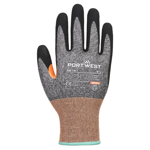 Gant CS anti-coupure G18 nitrile sablé – Portwest A675