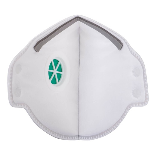 Masque pliable FFP3 à valve Dolomite – boîte de 20 – Portwest P351