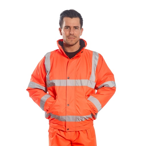 Blouson bomber haute visibilité ferroviaire RIS – Portwest RT32