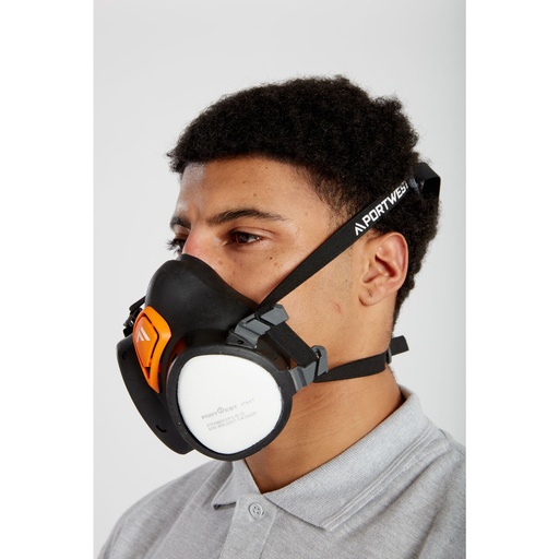 Demi-masque A2P3 prêt à l'emploi – Portwest P440