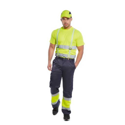 Pantalon combat haute visibilité bicolore – Portwest E049