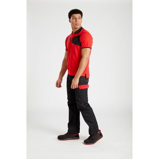 Polo de travail bicolore PW2 manches courtes – Portwest PW210