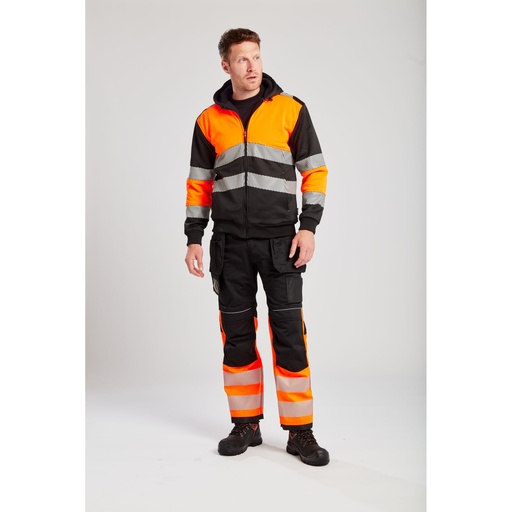 Sweat à capuche d'hiver zippé classe 1 PW3 – Portwest PW377