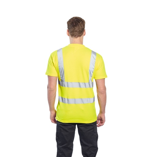T-shirt haute visibilité coton Comfort – Portwest S170