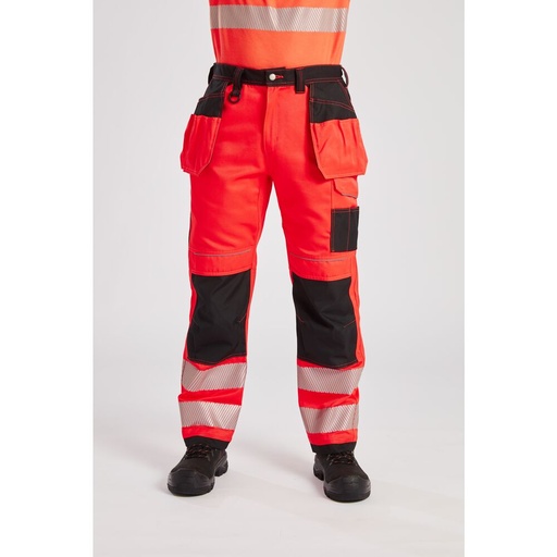 Pantalon haute visibilité poches flottantes PW3 – Portwest T501