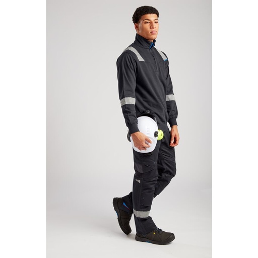 Sweat-shirt ignifugé col zippé WX3 – Portwest FR710