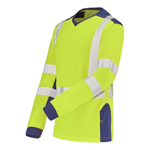 T-shirt manches longues haute visibilité Fluo Safe XP – Cepovett Safety 9T85