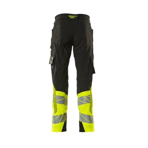 Pantalon haute visibilité classe 1 stretch recyclé à poches cuisse Accelerate Safe – Mascot 19379-510