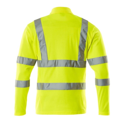 Polo manches longues haute visibilité classe 3 Safe Classic – Mascot 18283-995