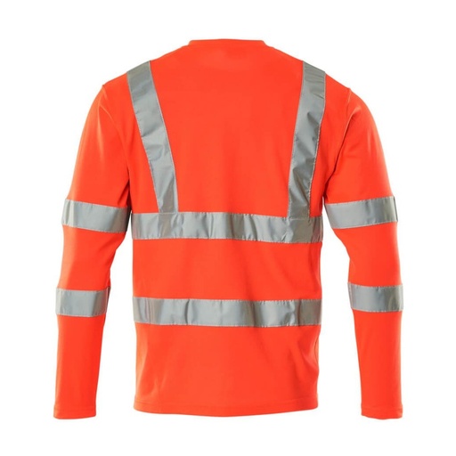 T-shirt manches longues haute visibilité classe 3 Safe Classic – Mascot 18281-995