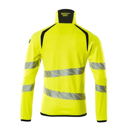Pull polaire zippé haute visibilité classe 2 Accelerate Safe – Mascot 19103-315
