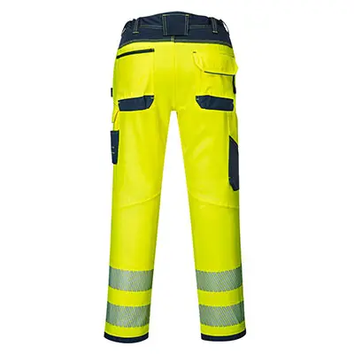 PORTPW340 - Pantalon PW3 Hi-Vis Work - JauneMarine(2).webp