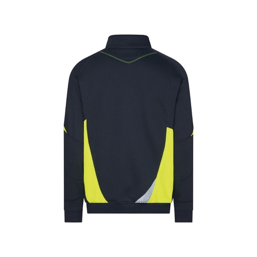 Sweat-shirt demi-zippé à détails fluo Aratu Logix – Dassy 300521