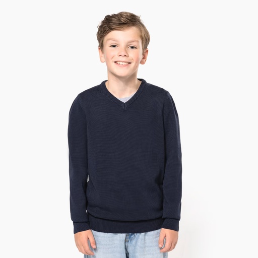 Pull col V enfant