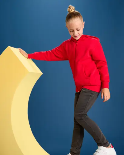 Sweat à capuche zippé 