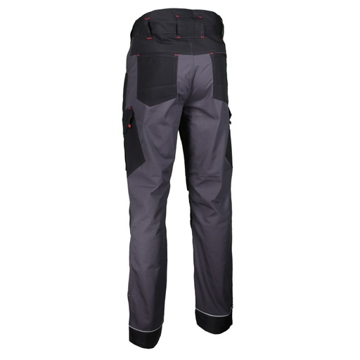 Pantalon de travail canvas gris/noir – Singer PITON