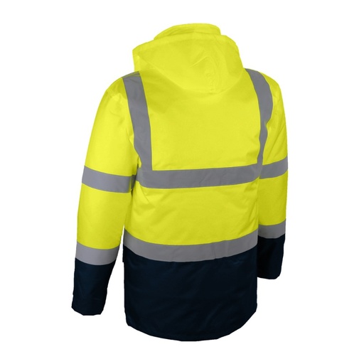 Parka haute visibilité jaune/marine – Singer PARDA