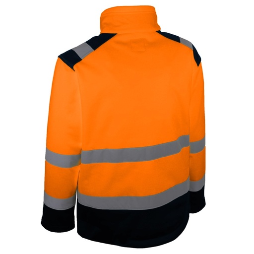 Veste softshell haute visibilité orange/marine – Singer VULCO