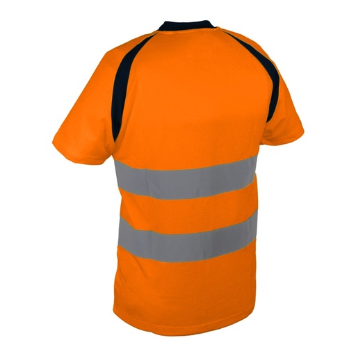 T-shirt haute visibilité bird-eye orange – Singer SUZO