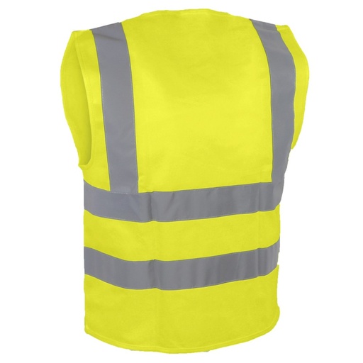 Gilet haute visibilité 4 bandes jaune – Singer GIL4BJ