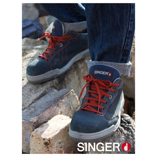 Basket de sécurité S3 SRC nubuck bleu – Singer BARY